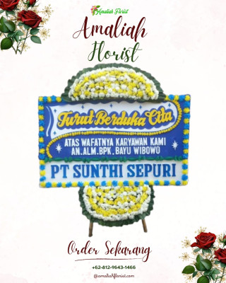 Papan Bunga Duka di Ende